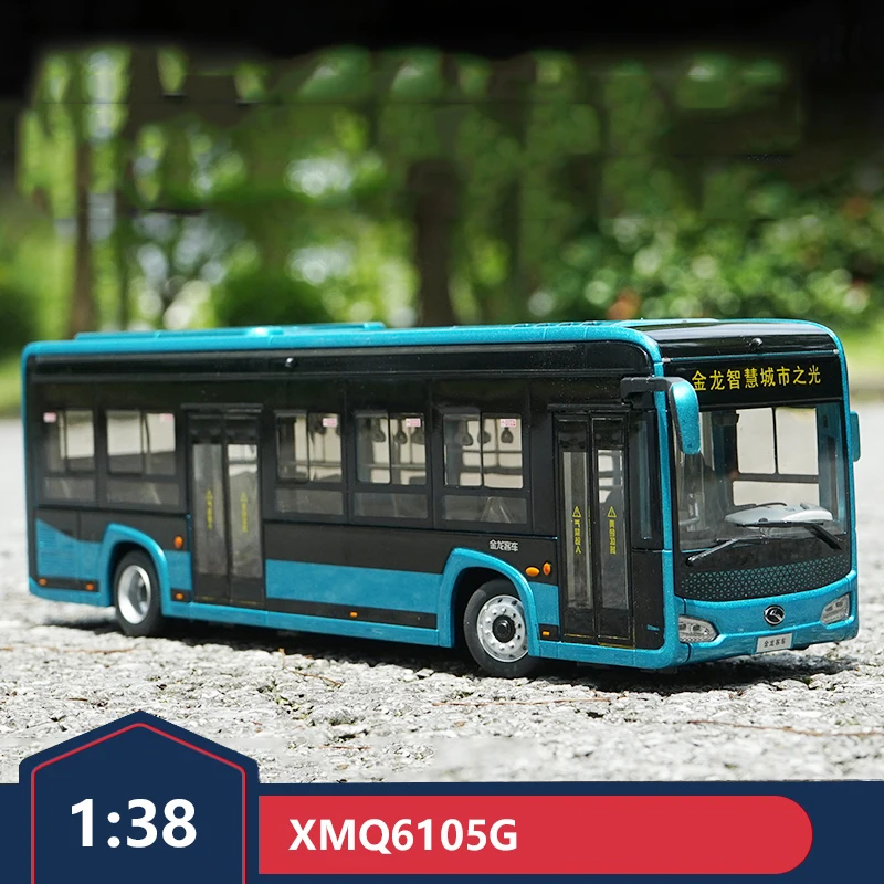 Фото Оригинальная шина Xiamen Jinlong Smart City Light 5G Network XMQ6105G, модель из сплава 1:38 №1