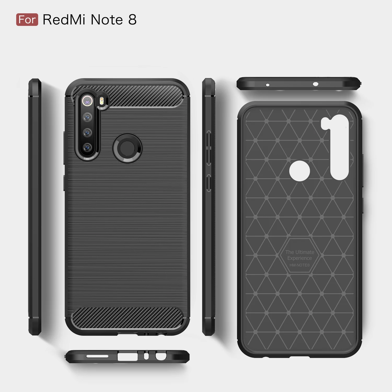 Мягкий защитный чехол для Xiaomi Redmi Note 8 ТПУ силиконовый Xiomi ударопрочный Xaomi Note8 |