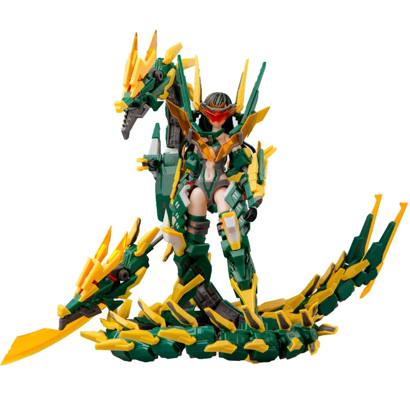 

Модель 5-Dragon Edition, модель Ms MS-02 Guan Yu X Raijin, Романтика трех царств, фантастические девушки Mecha