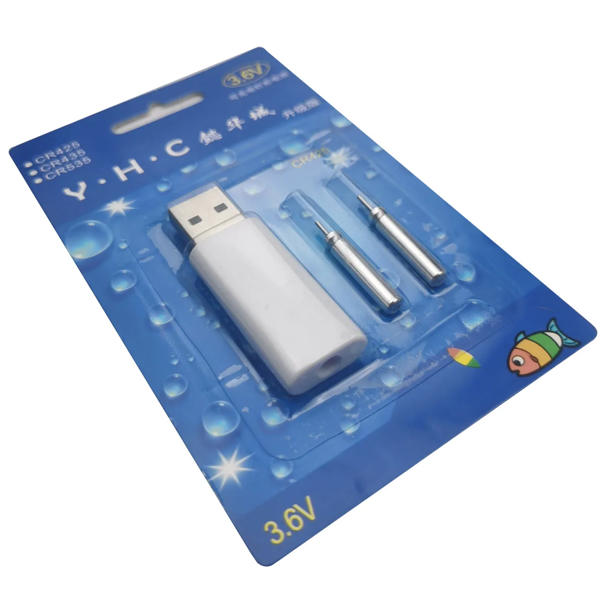 Электрические поплавки для рыбалки перезаряжаемые CR425 батарея 1 отверстие/2