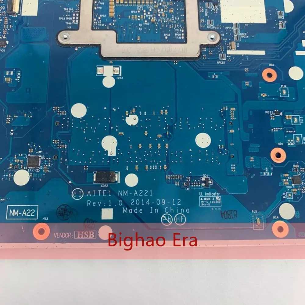 

FRU: 00HT644 For Lenovo Thinkpad E550 E550C Laptop motherboard AITE1 NM-A221 With SR23Y i5-5200U R7 M265 2GB GPU