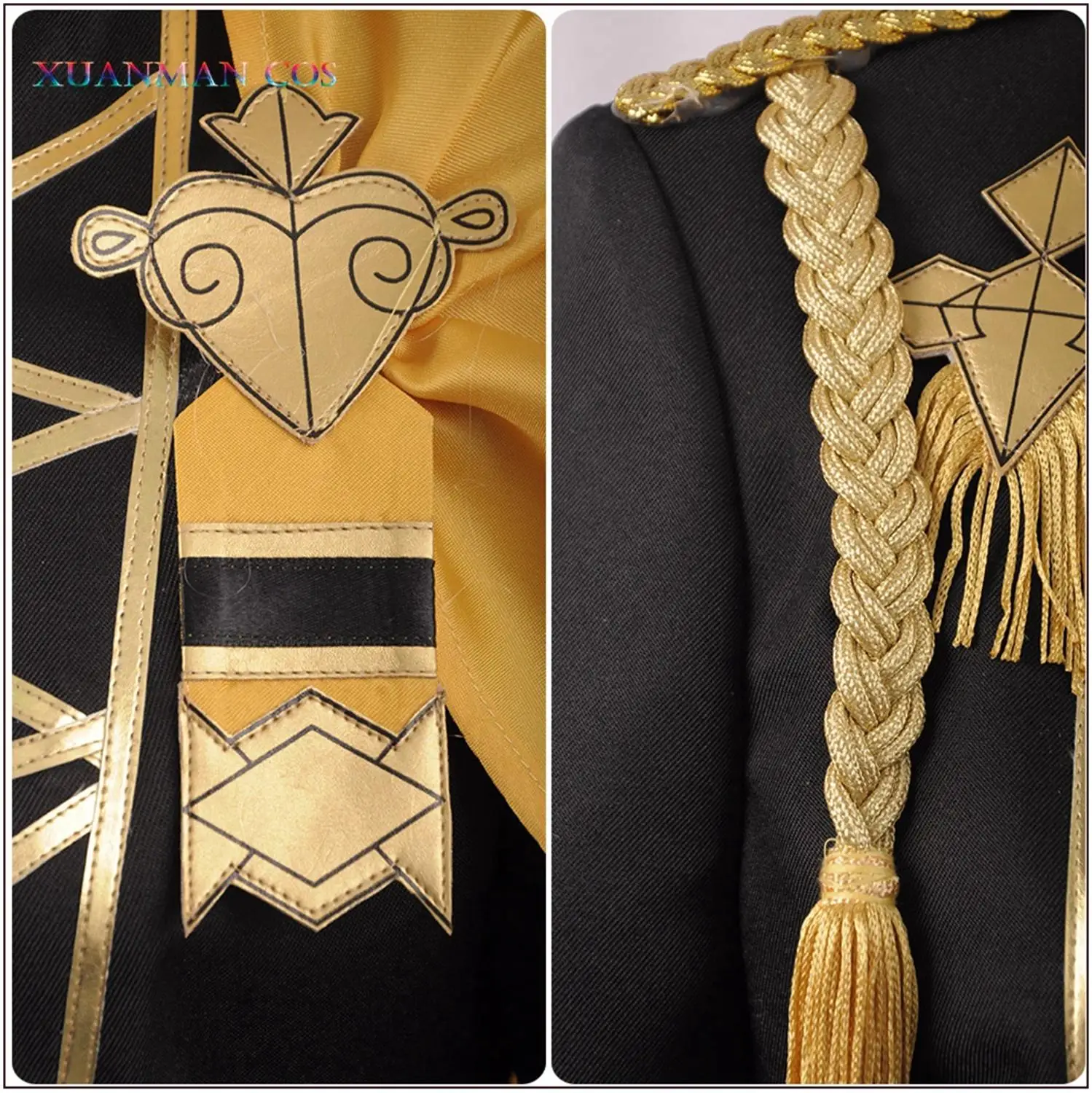 Костюм для косплея Клода Вона регана из трех домов классный черный Тренч штаны