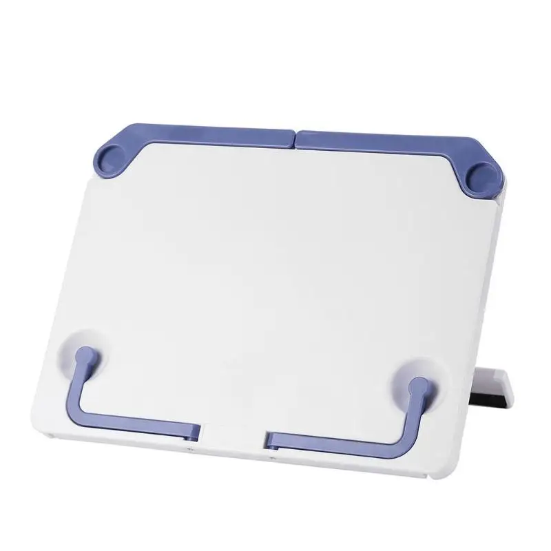 

Portable Bookend Stand Reading Book Stand Books Recipe Shelf Folding Holder Organizer for Music Score Recipe Tablet