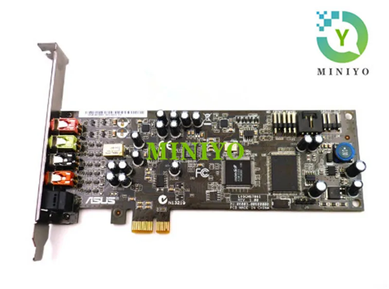 Профессиональная звуковая карта ASUS Xonar DGX PCI-E интерфейс pcie 5 1 каналов для ПК win10 |