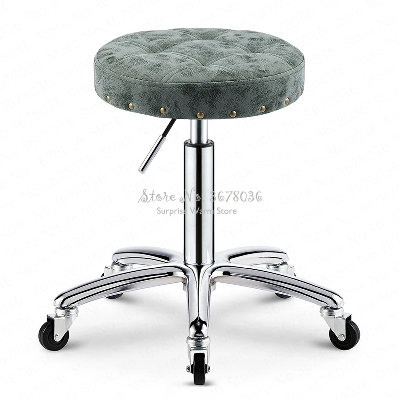 Стул для красоты Morden с подъемником вращающаяся спинка парикмахерский стул ретро