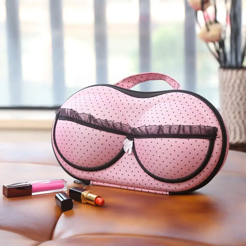 

Women Bra Underwear Protect Lingerie Travel Bag Storage Box Portable Storage For Lingerie Makeup Wash Bag A3x9