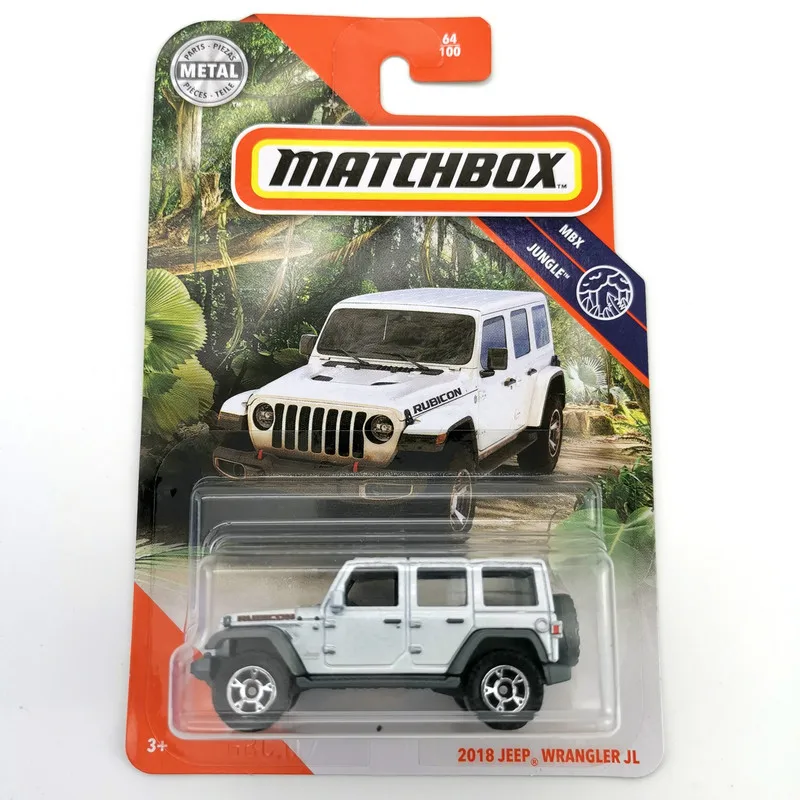 2020 Matchbox Car 1/64  2018 JEEP WRANGLER JL  Metal Diecast Collection Alloy Model Car Toys