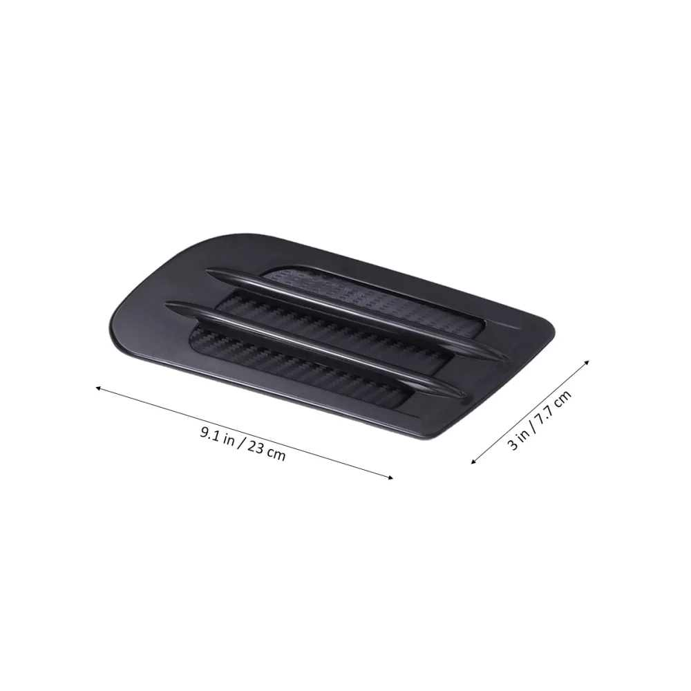 

Car Auto SUV Air Flow Side Cover Intake Grille Vent Decoration Sticker (Sliver)