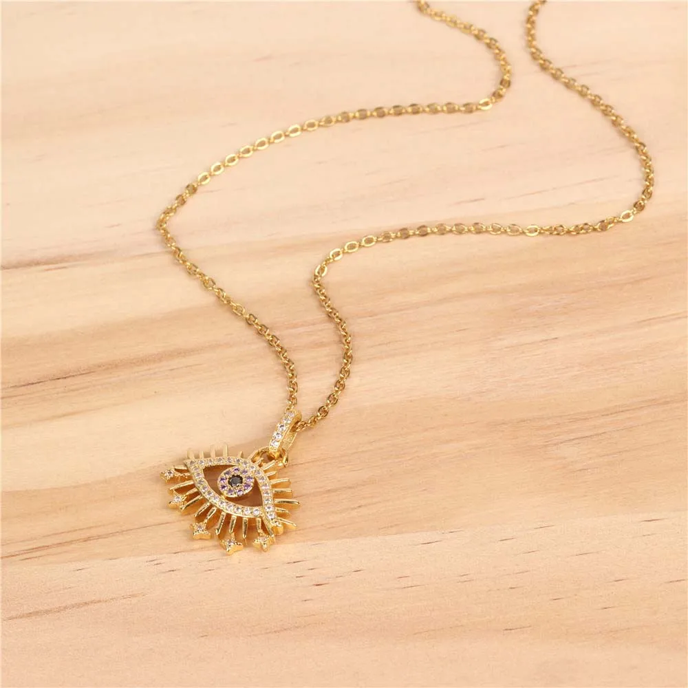 Однослойная цветная подвеска с бусинами из кристаллов цепочка для ключиц