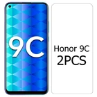 Закаленное стекло для Huawei Honor 9C, 2 шт., Защита экрана для Huawei Honor 9C, зеркальная защитная пленка для Honor 9C, стеклянная пленка