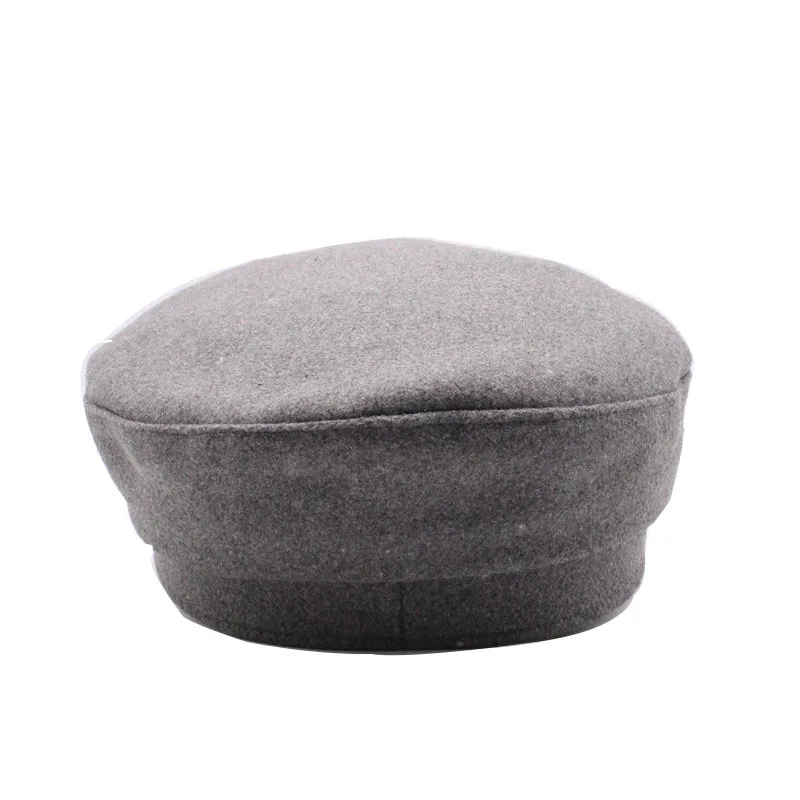 Новинка шерстяные женские береты осенне-зимняя шапка газетчика винтажная модная