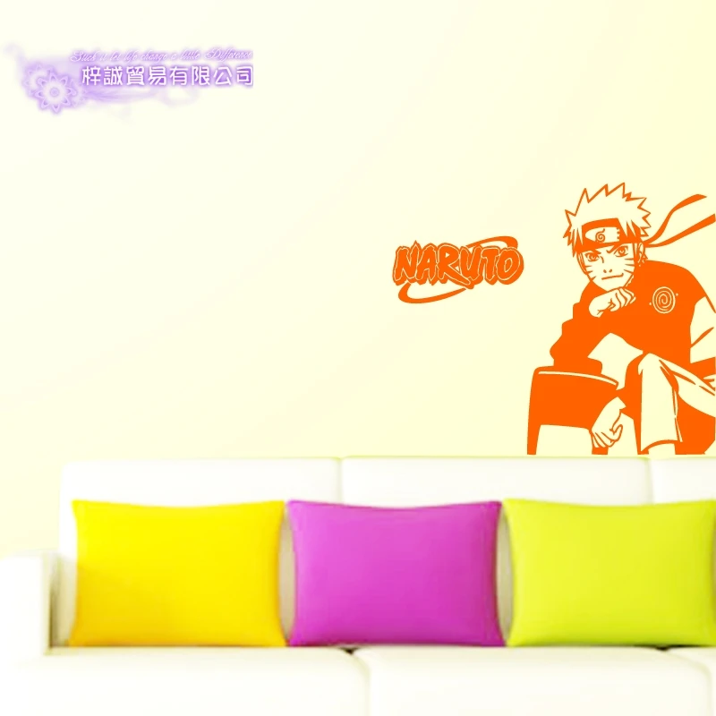 Uzumaki Наруто Наклейка на стену виниловые наклейки Декор для дома декоративные