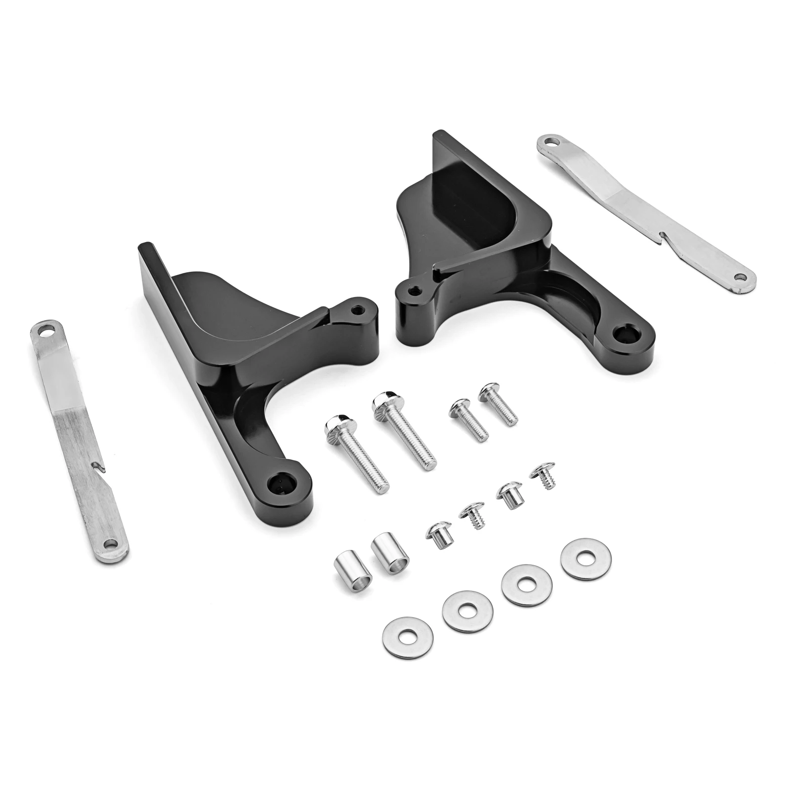 

For Can am Maverick X3 2017-2020 Front and Rear Aluminum Black Door Handle Latches Kit Motorcycle Parts