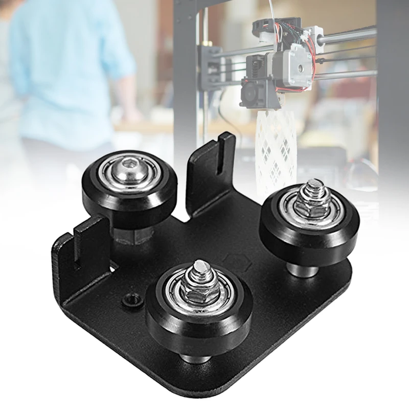 2019 Алюминий X перевозки пластины с колесами задняя Поддержка пластина для CR 10 10S