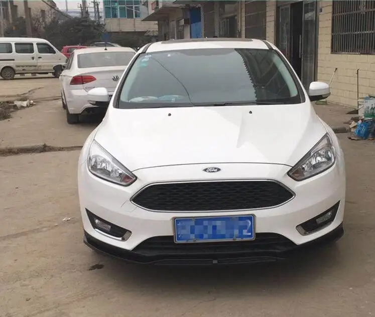 Спойлер для Ford Focus 2016 2018 задний спойлер ABS диффузор переднего бампера защитные