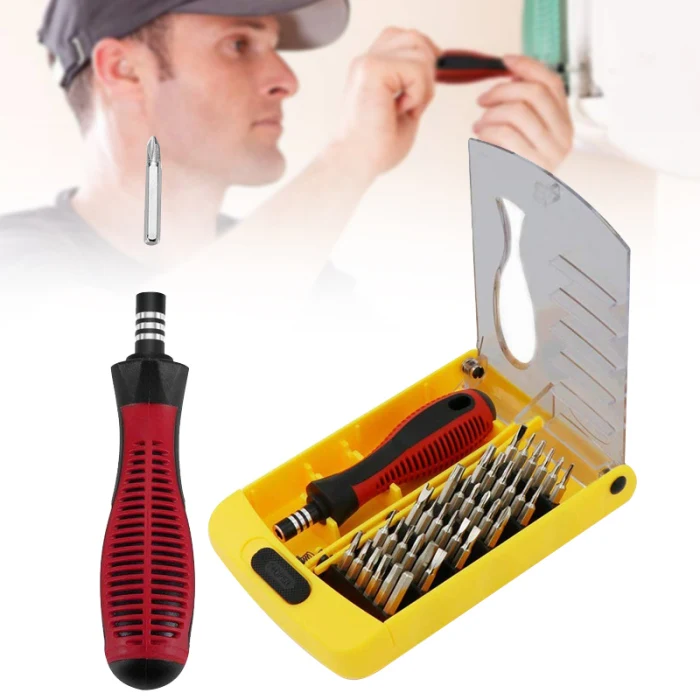 Новинка Набор прецизионных отверток 37 в 1 многофункциональный ремонтный набор