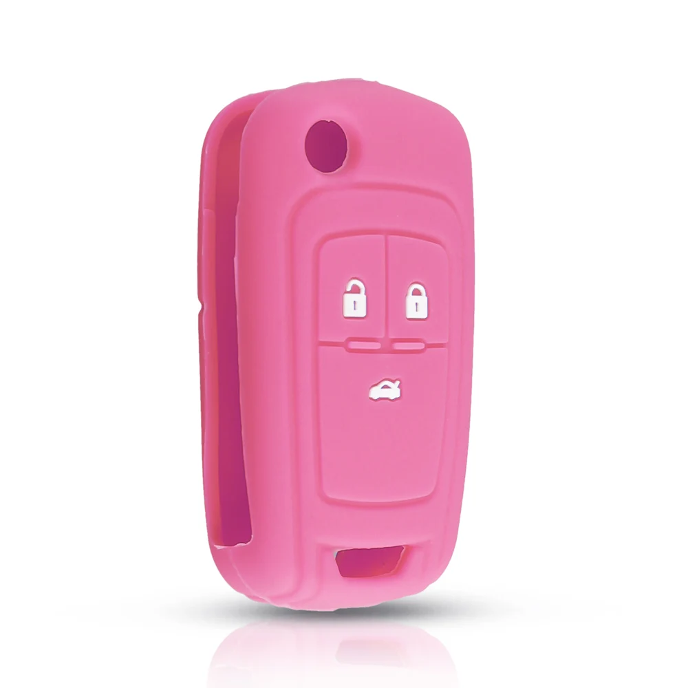 Чехол для автомобильных ключей KEYYOU силиконовый 3 кнопки 50 шт. | Автомобили и