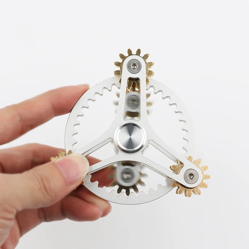 Tri-Spinner Hot Wheels зубчатое соединение высокого качества металлический Спиннер ручной Спиннер для пальцев антистресс игрушки для взрослых