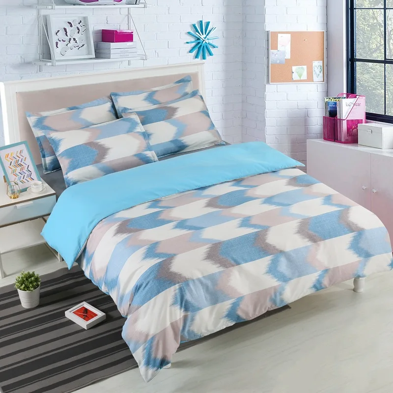 

xiqi New hot-selling bedding national style simple plain color pillowcase no bed sheet