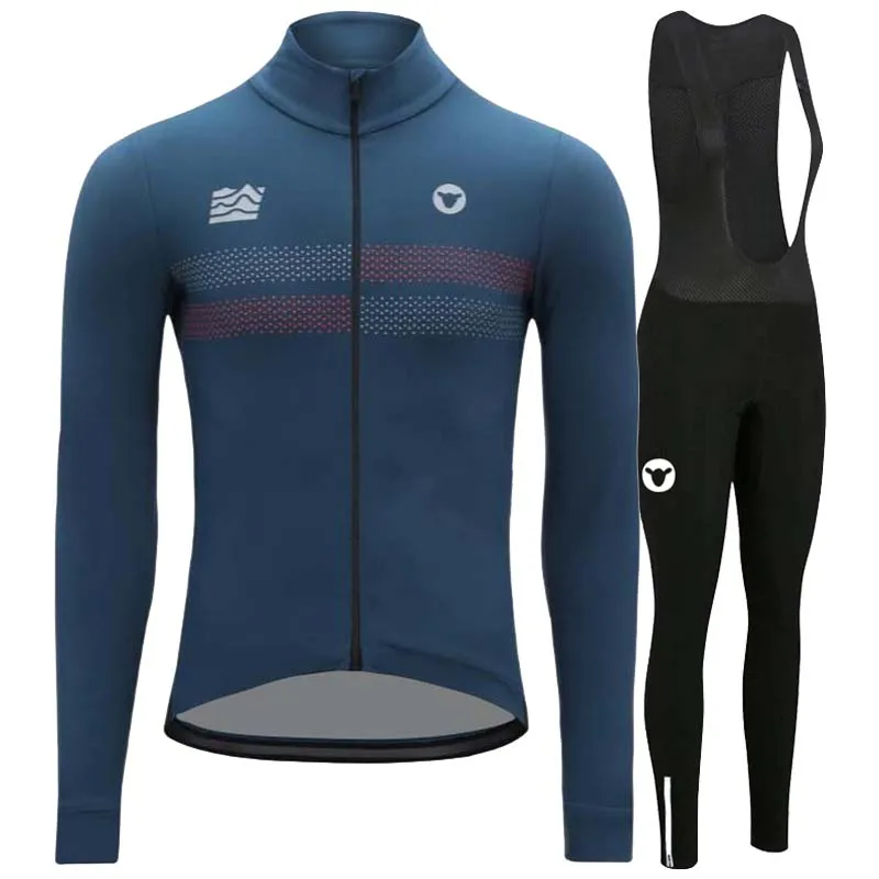 Джерси с длинным рукавом для велоспорта сезон 2020 мужские комплекты RUNCHITA Pro одежда