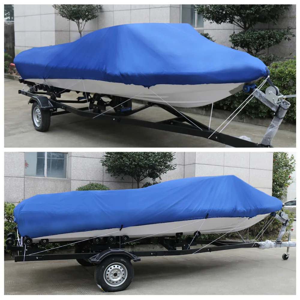 X AUTOHAUX 540/570/700x280/300 см 210D Trailerable чехол для лодки водонепроницаемый рыболовный лыжный бас скоростной катер v-образная синяя крышка для лодки