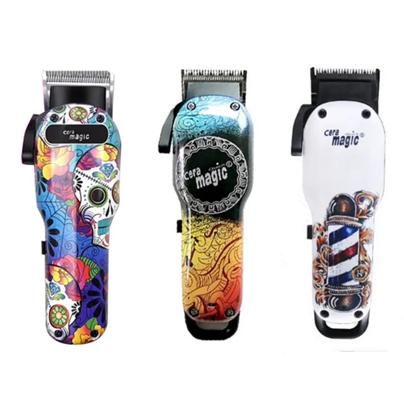 

Professional Hair Clipper Rechargeable Hair Trimmer Shaver Beard Barber Hair Cutting Machine Low Noise Clippers Shaving Styler