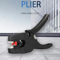 automatic electrical wire cable stripper stripping plier terminal crimper hand tool cable cutter black crimper