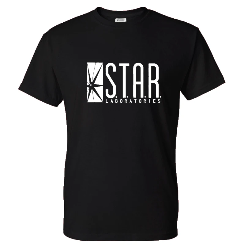 Star Labs Solid Color Retro T-shirt Men Women Casual O-Neck Funny Short Sleeve Tshirt Vintage Cotton Graphic Unisex Shirt