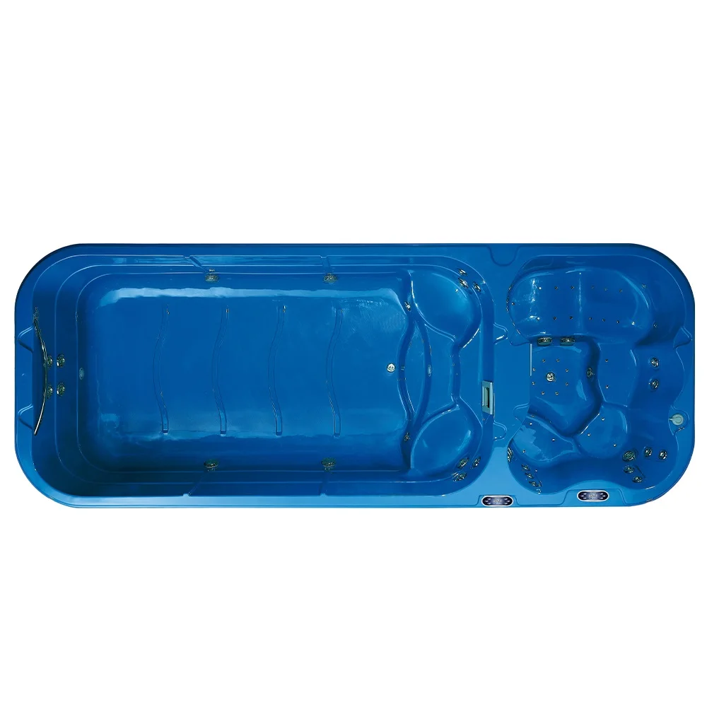 5 7 метров бесконечный двойной бассейн спа с горячей ванной M 3323|Джакузи| |