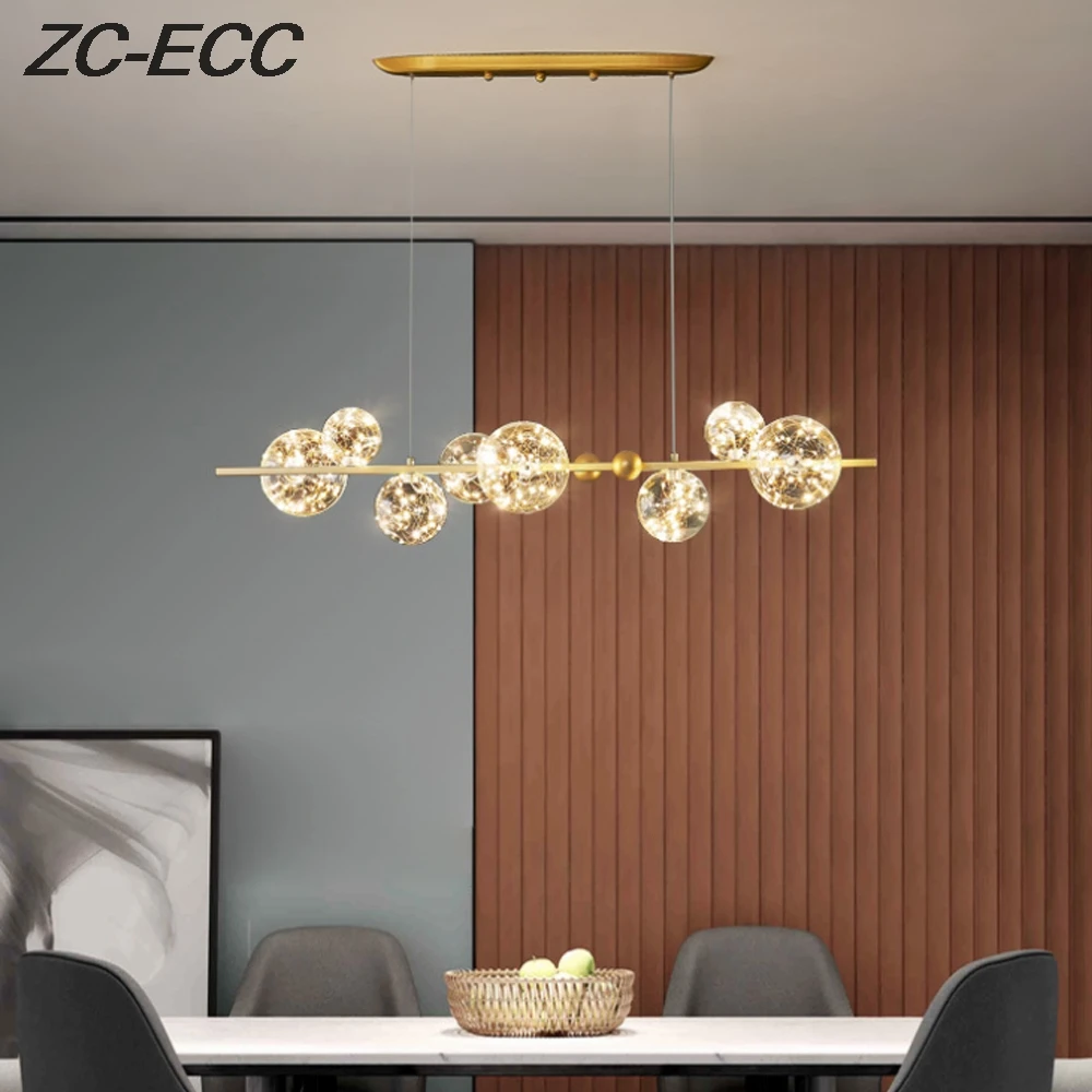 ZC-ECC современный подвесной светильник Gypsophila для гостиной столовой спальни