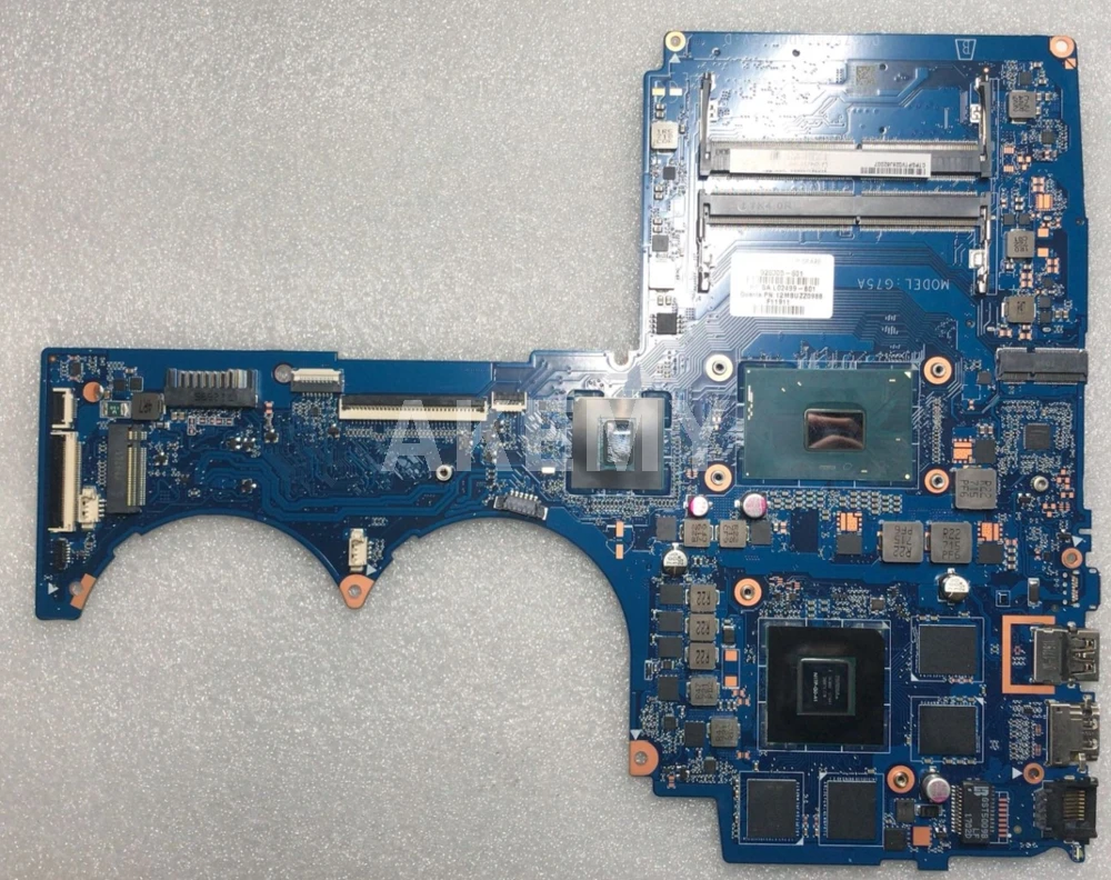 Материнская плата Akemy для ноутбука HP Pavilion 15-CB DAG75AMBAD0 926304-601 926304-501 I7 7700HQ GPU GTX1050 2 ГБ DDR5