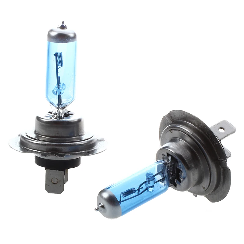 

2 H7 6000K Xenon Halogen Headlight Head Light Lamp Bulbs 100W