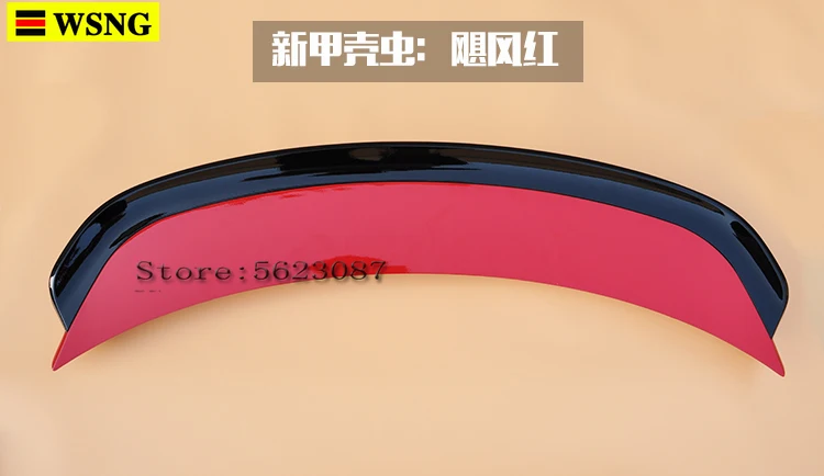 

ABS Paint Car Rear Wing Trunk Lip Spoilers Fits For Vw Volkswagen Beetle GSR/G20 (Big Spoilers) 2013 2014 2015 2016 2017