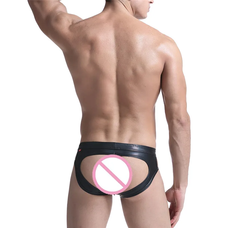 

Men's Bikini Erotic G-strings Lingerie Underwear Smooth Briefs Tangas Thongs Underpants Men Low Waist Panties