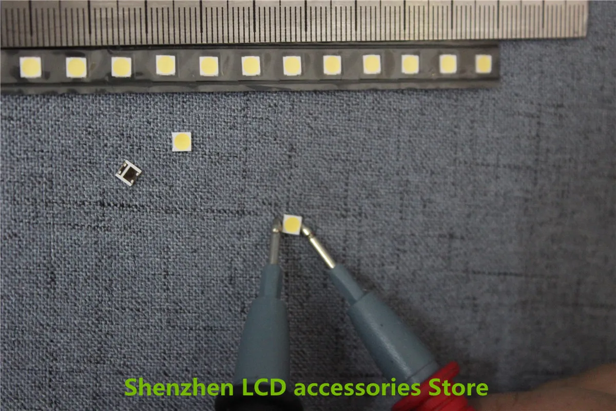 200 шт./лот для альтернативного крепления LG SMD СВЕТОДИОДНЫЙ 3535 6V холодный белый 2 Вт светодиодный 42LB5610 42LB5510 42LY320C 42GB6310