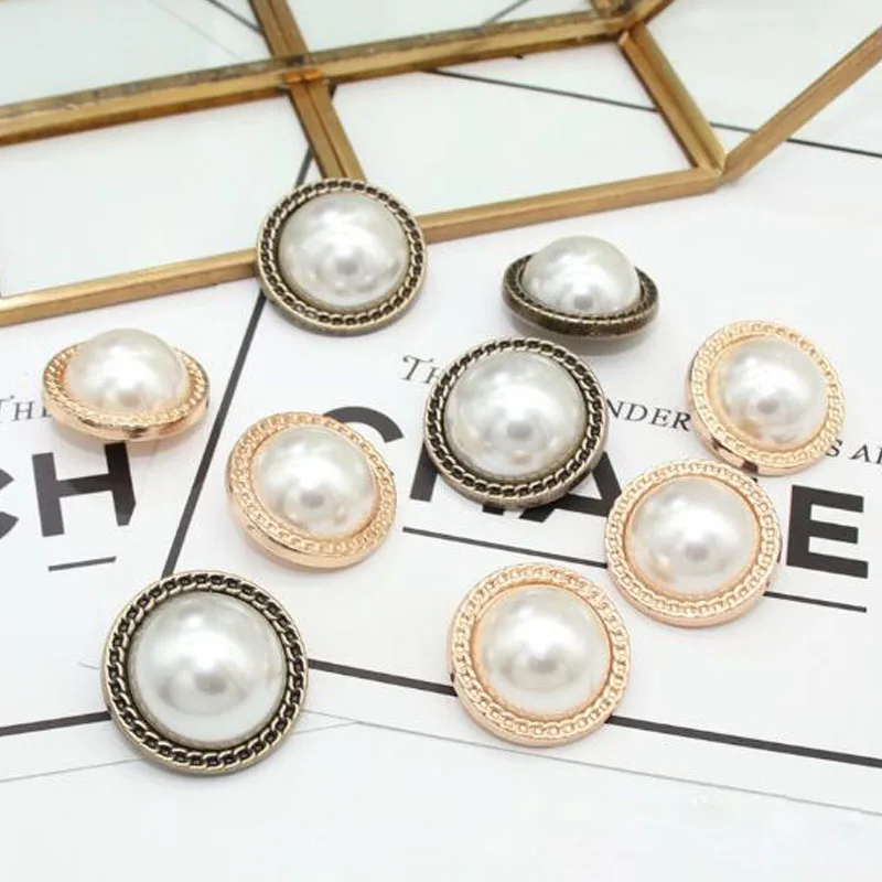 10 шт. жемчужные разноцветные пуговицы для шитья одежды | Дом и сад