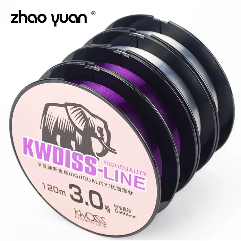 Рыболовная Снасть рыболовная леска нейлоновая ниточная 120 метров сверхпрочная