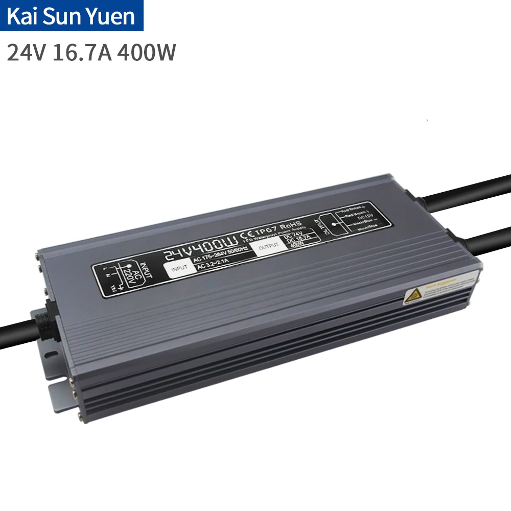Инженерная Водонепроницаемый Мощность AC220V для DC24V16.5A400W водяной насос настенный