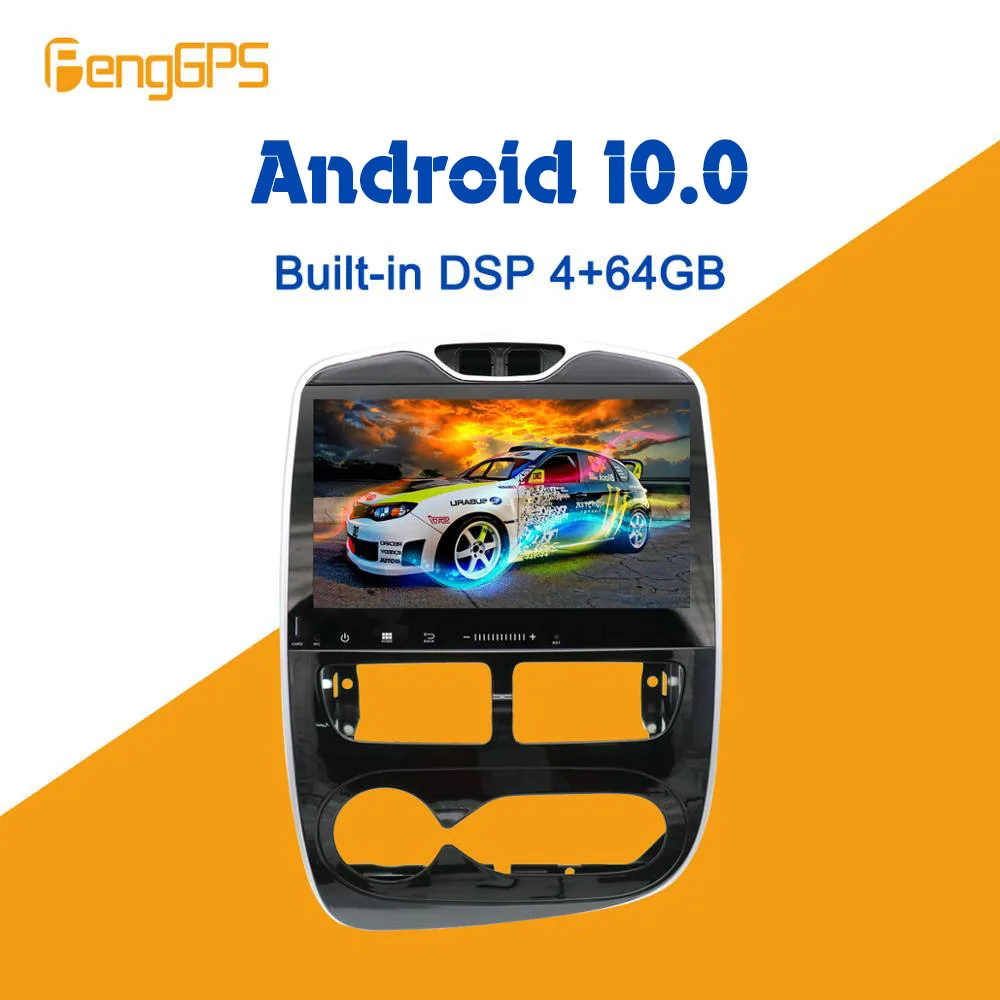 Автомобильный мультимедийный плеер для Renault Clio 4 3 Android радио 2013 2018 Авторадио аудио