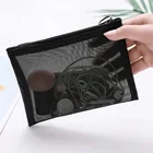 Сумка для плавания, нейлоновая сумка на молнии для хранения, органайзер для макияжа, коробка, аксессуары для офиса, косметика, Дорожный Чехол, мужской кошелек для монет и наушников