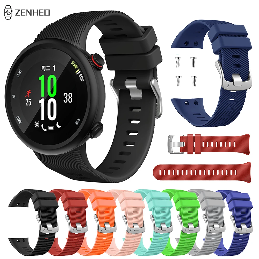 Силиконовый ремешок для наручных часов Garmin Плавание 2 Смарт часы с заменой