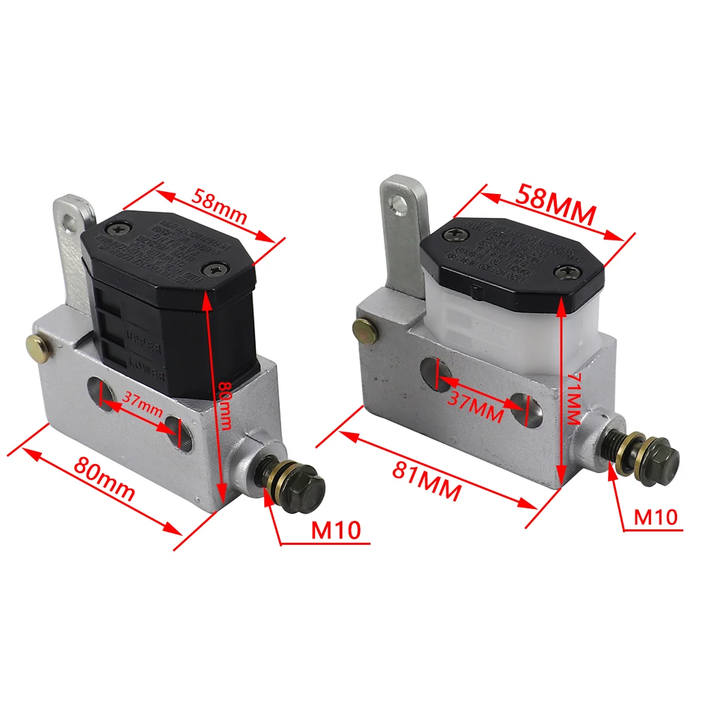 

Rear foot Hydraulic Main Brake Pump Disc Brake Pump Is Suitable For Kart ATV Four-Wheel Motorcycle Modification Parts