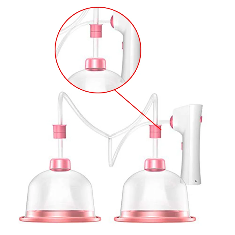 

Multifunctional Chest Massager, Electric Breast Enhancement Instrument, Far Infrared Device Improves Breast Secretion (Two Cup S