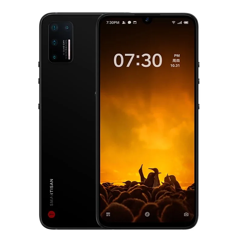 Новый оригинальный смартфон Smartisan Nut Pro 3 Snapdragon 855 Plus 6 39 "AMOLED 8 ГБ ОЗУ 128 Гб ПЗУ Мп + 20
