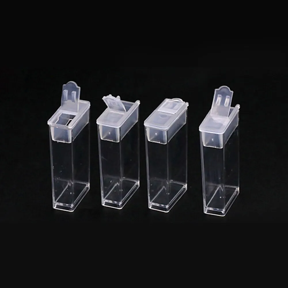 24/64 Slots Bottles Diamond Painting Storage Box Plastic Nail Art Organizer Rhinestone Beads Case Holder Container Accessories | Дом и сад