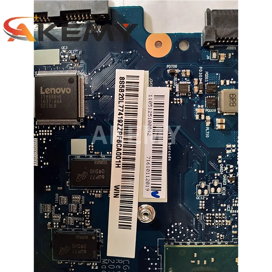 

Original For Lenovo 110-14IBR Laptop Motherboard 5B20L77418 With N3060 CPU 4GB RAM CG420 NM-A805 100% Tested Fast Ship