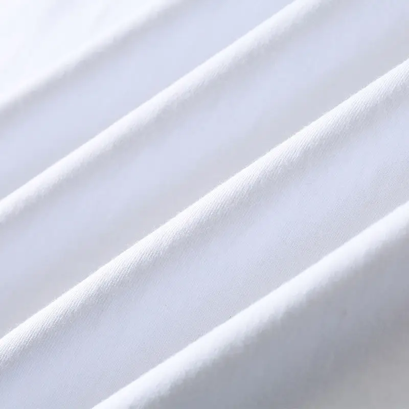 

2021 autumn/winter new pure cotton base shirt female white board short sleeve T-shirt female pure white top 100% cotton48150930