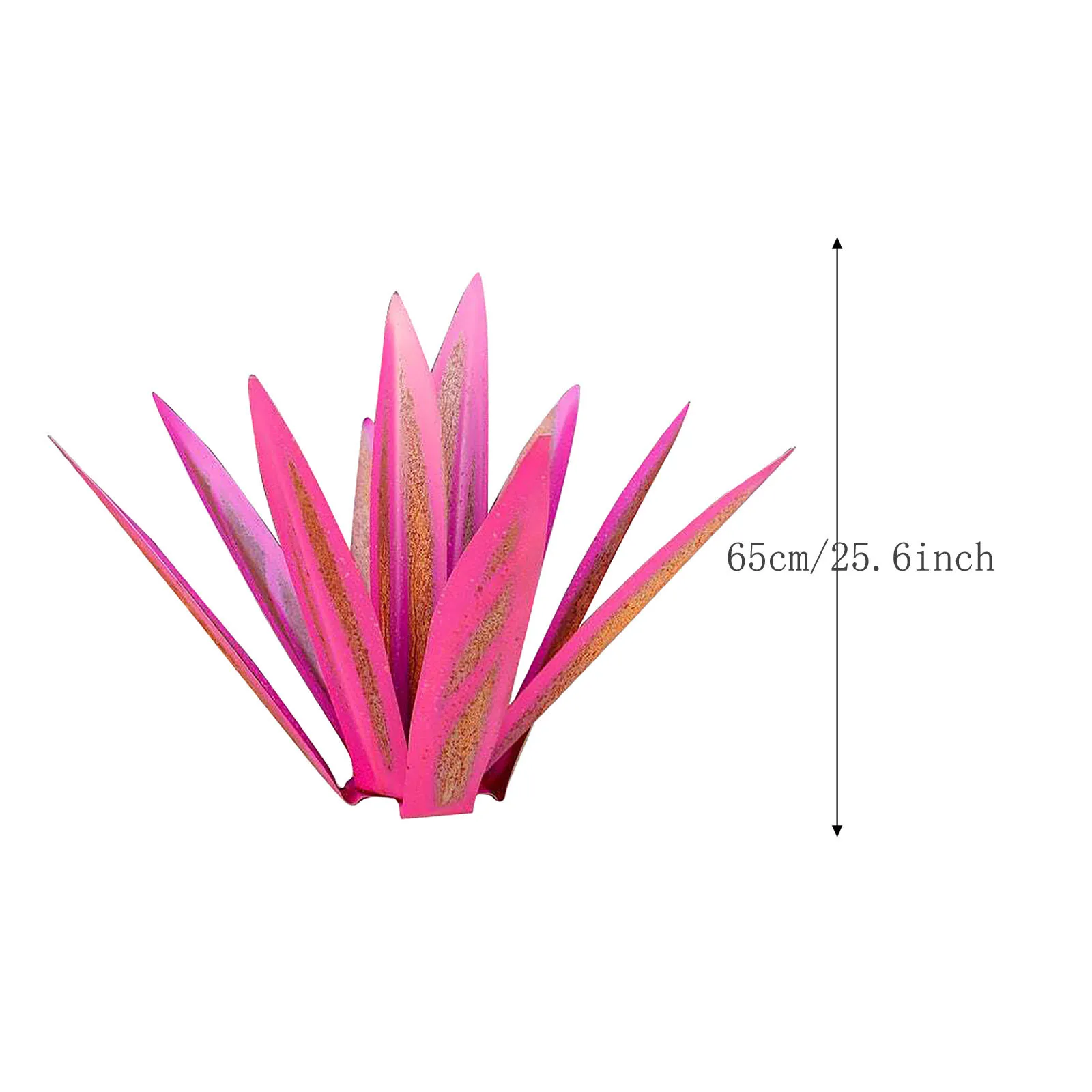 

25 Metal Art Tequila Rustic Sculpture Garden Yard Sculpture Home Decor 9 leaves Garden Decoration Outdoor Tuin Decoratie