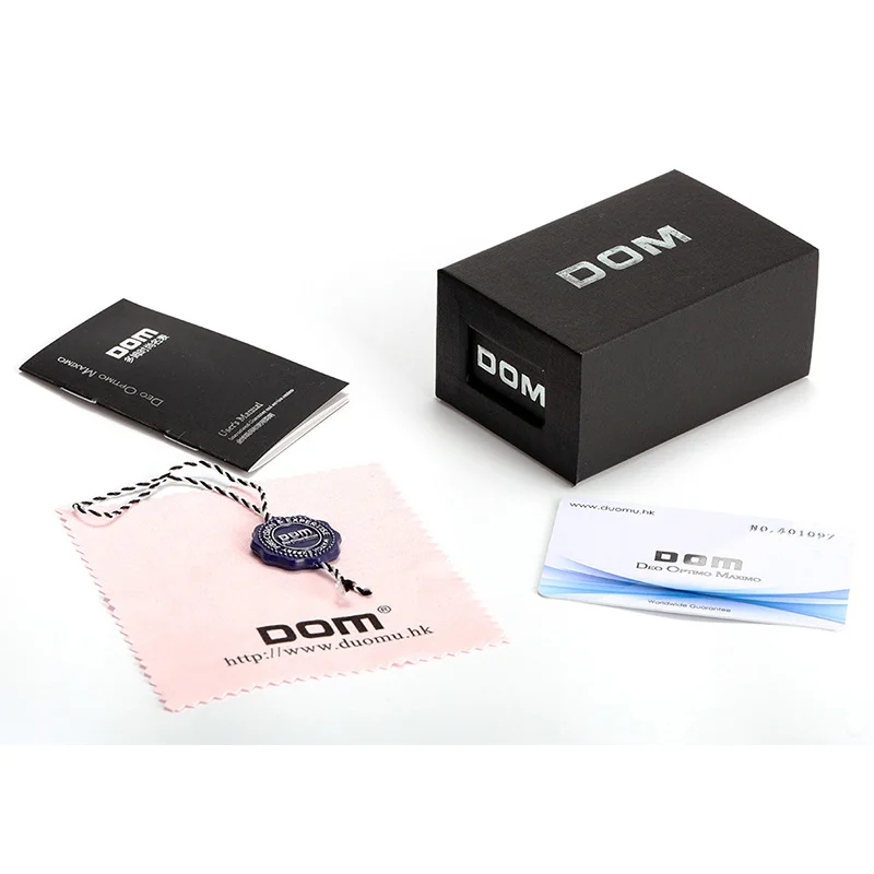 Часы для девочек Dom полые уникальный дизайн красный индивидуальный креативный