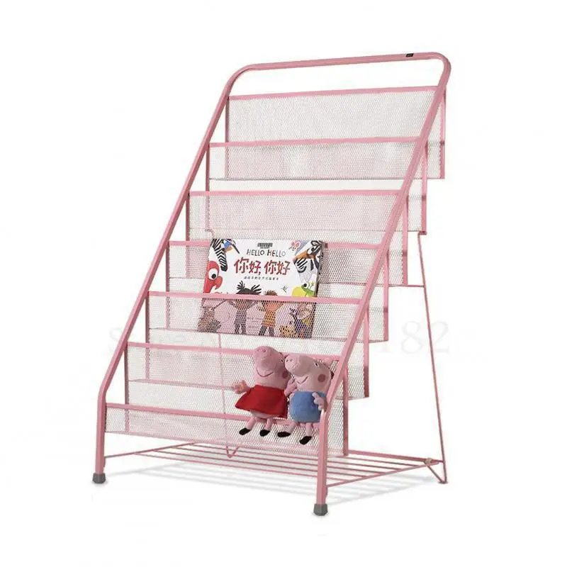 Детская полка из кованого железа книжная для хранения газет простая детского